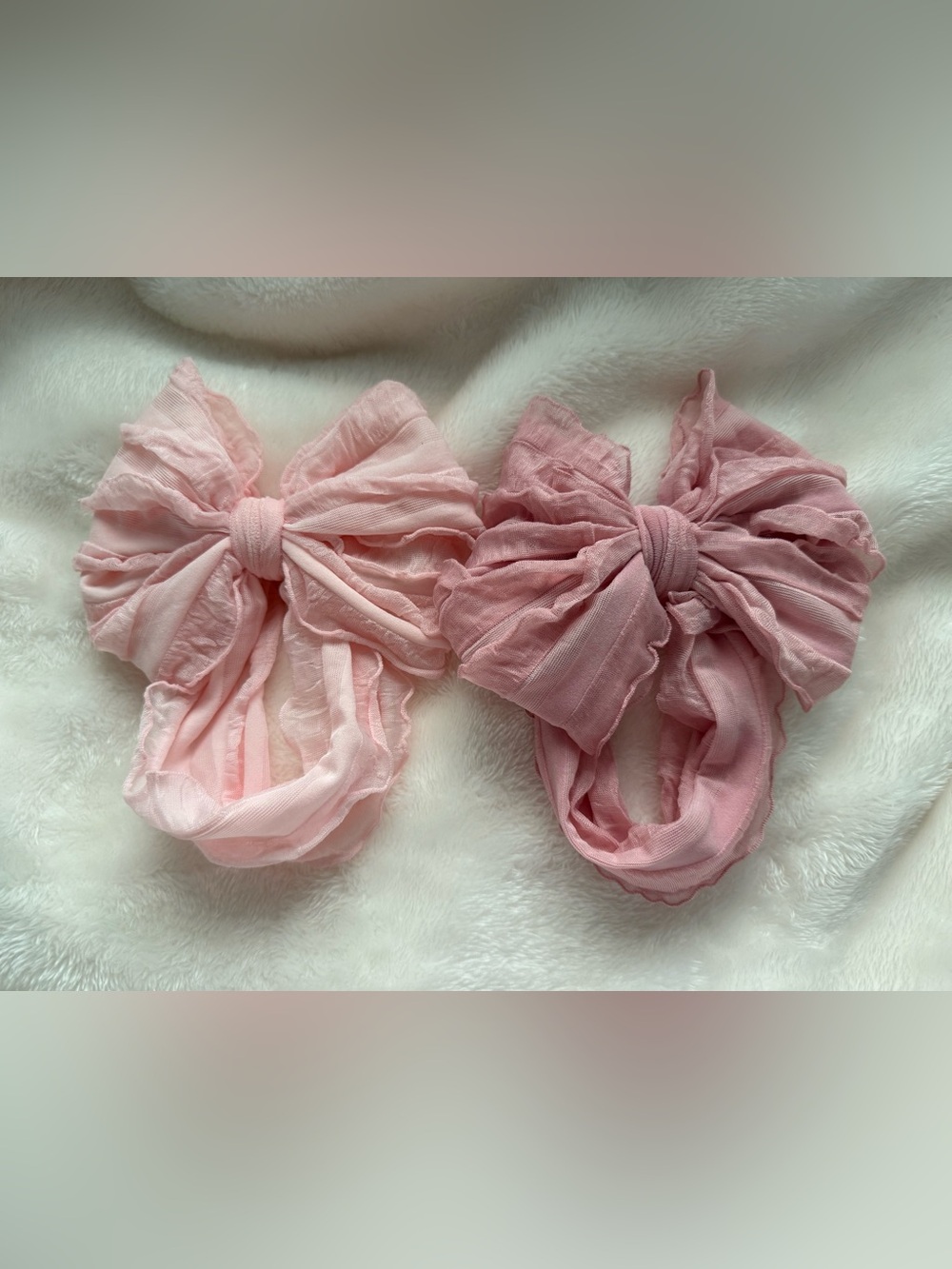 Caden Lane Chiffon Newborn Bows